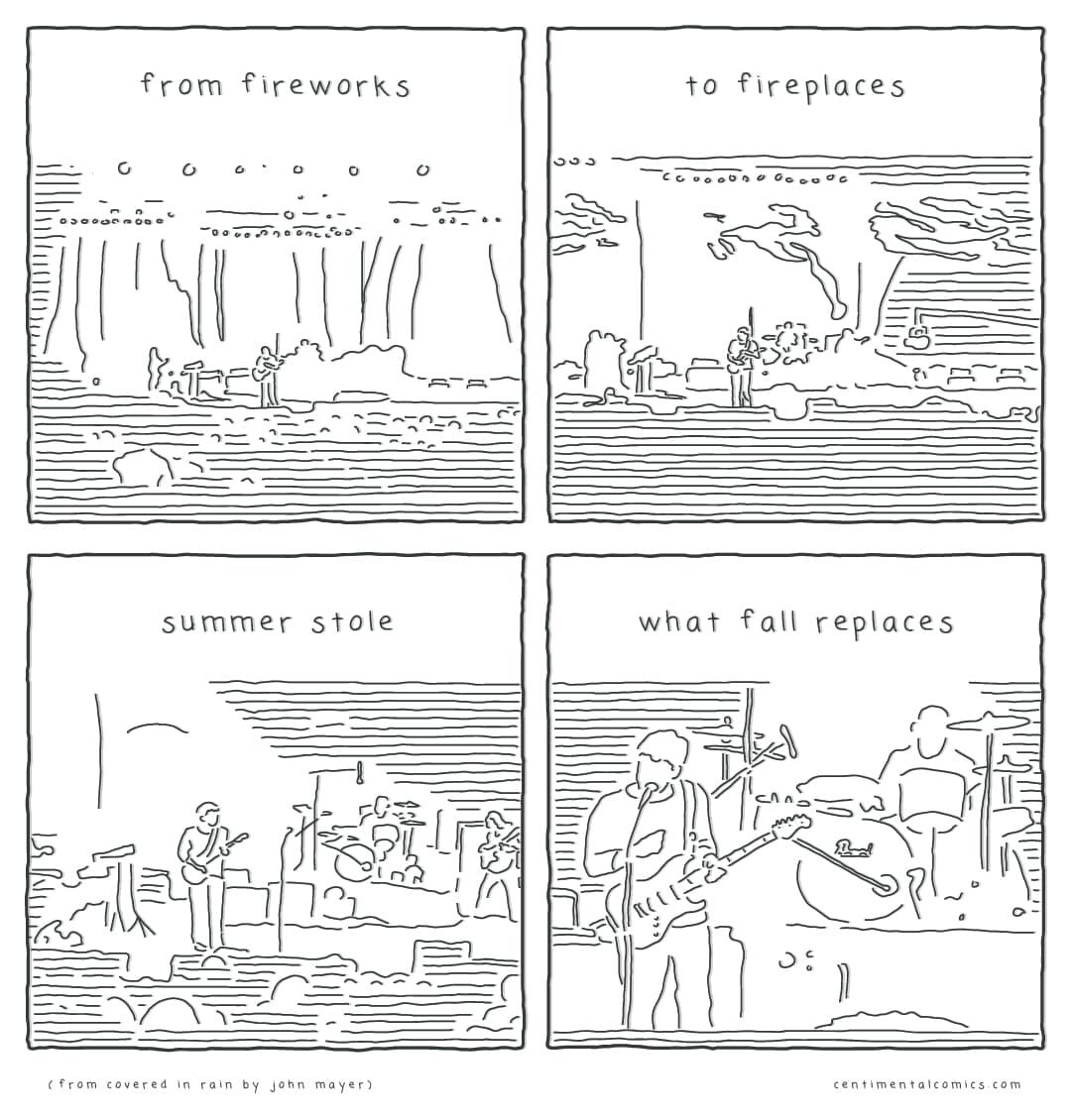 from fireworks to fireplaces