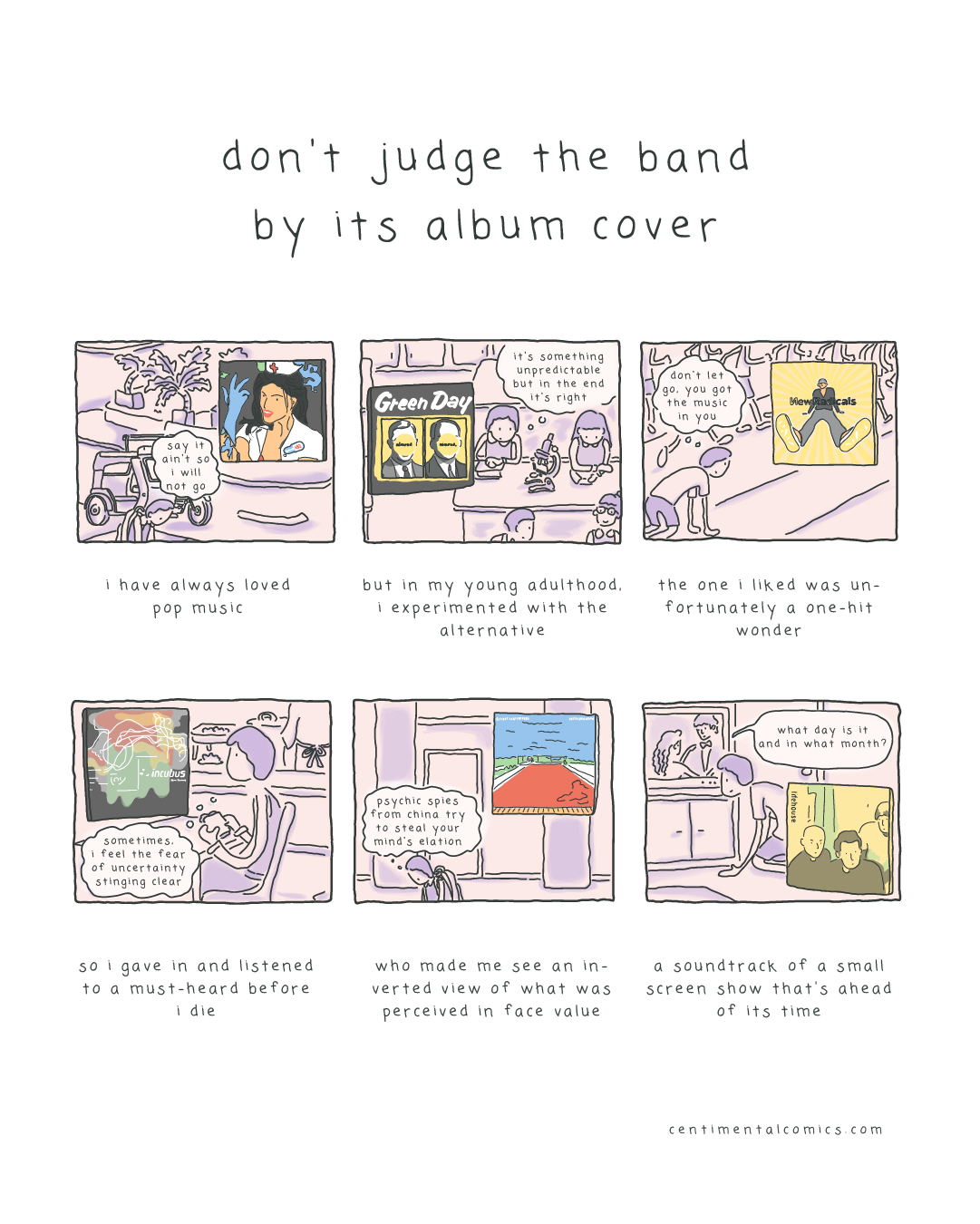 don't judge the band by its album cover
