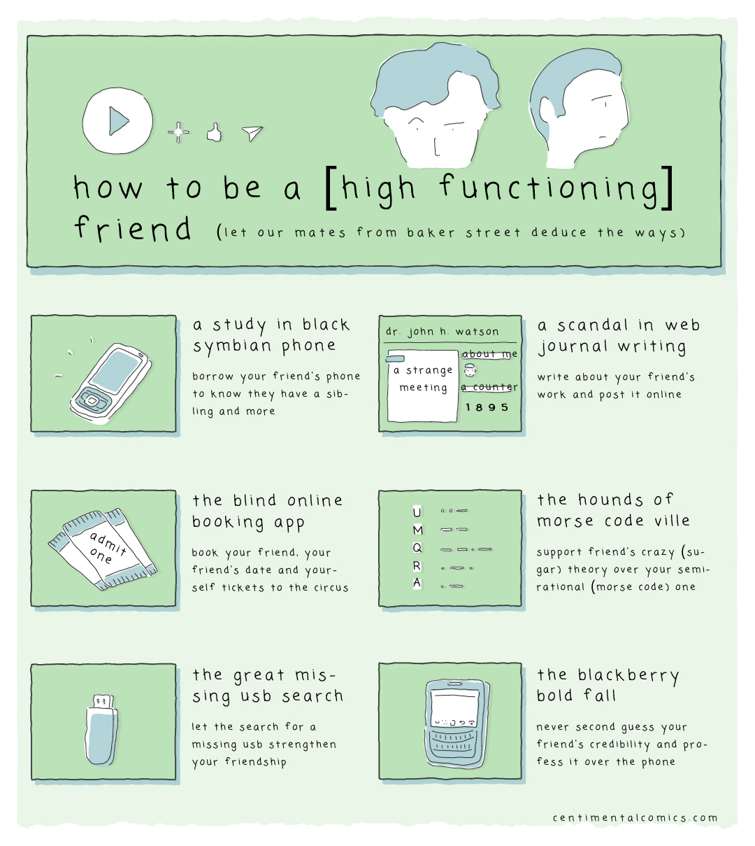 how to be a high-functioning friend